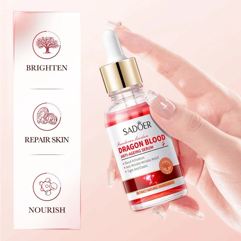 Dragon Blood Anti-Aging Facial Serum for Firming and Wrinkle Reduction - 4