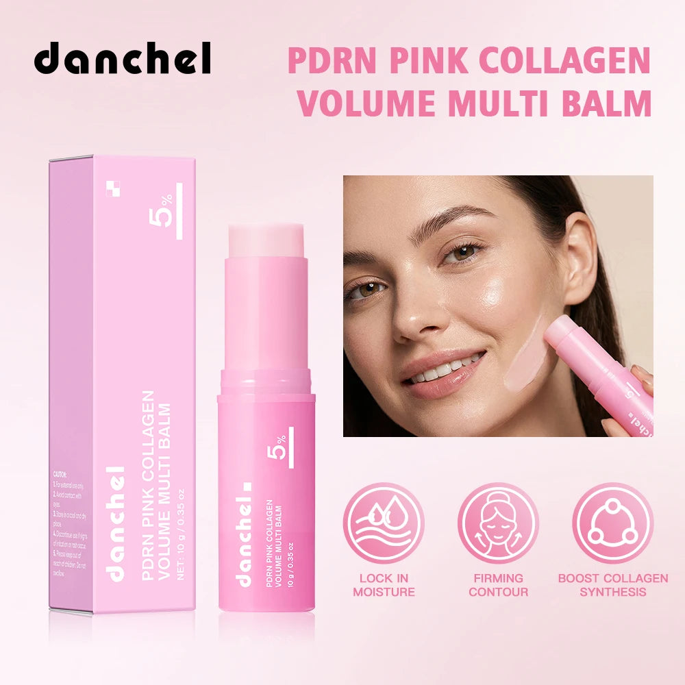 Collagen Moisturizing Volume Balm Stick for Radiant Plump Skin