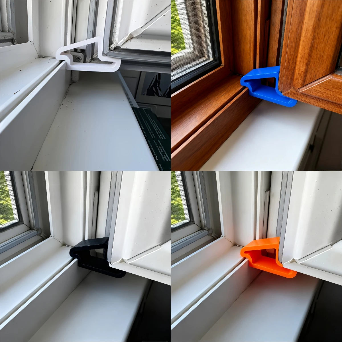 Security Door and Window Limiter Wedge