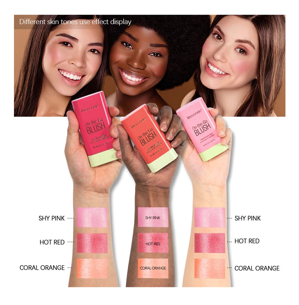 Cream Blush Stick for Lips and Cheeks - 15
