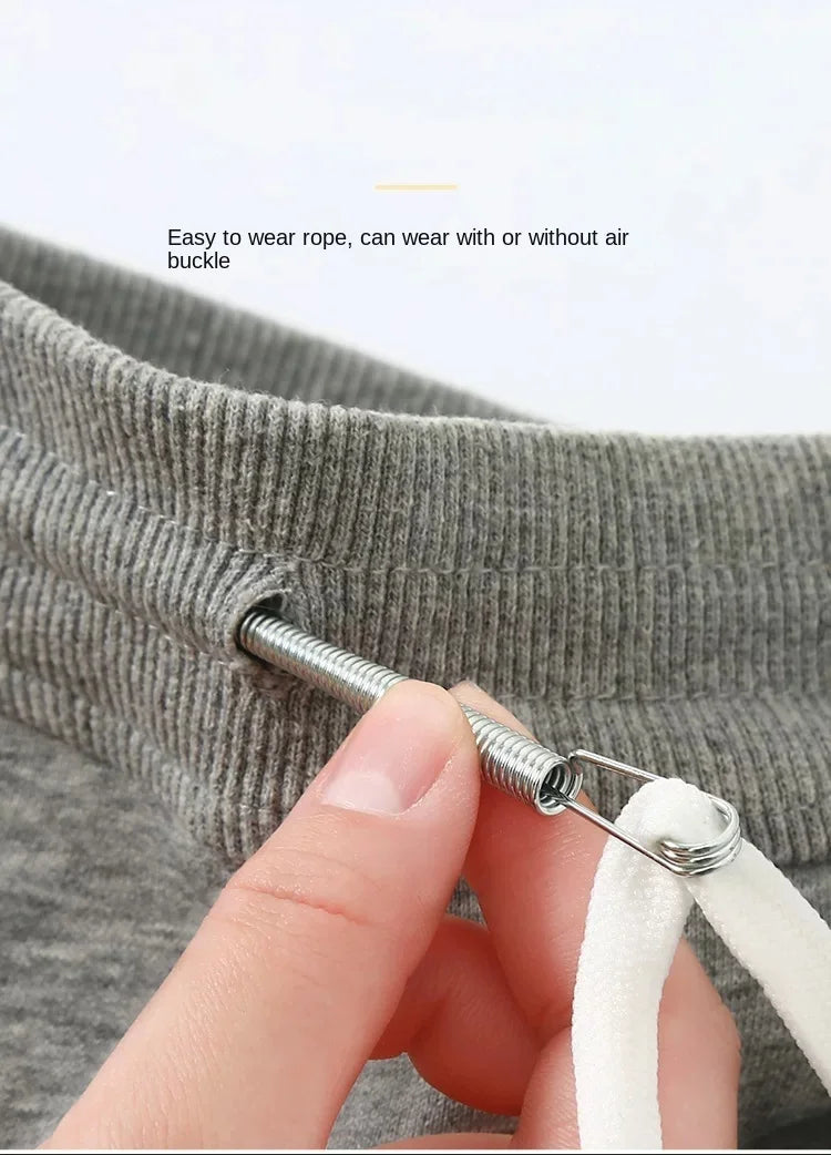 Flexible Spring Drawstring Threader for Clothing and Sewing
