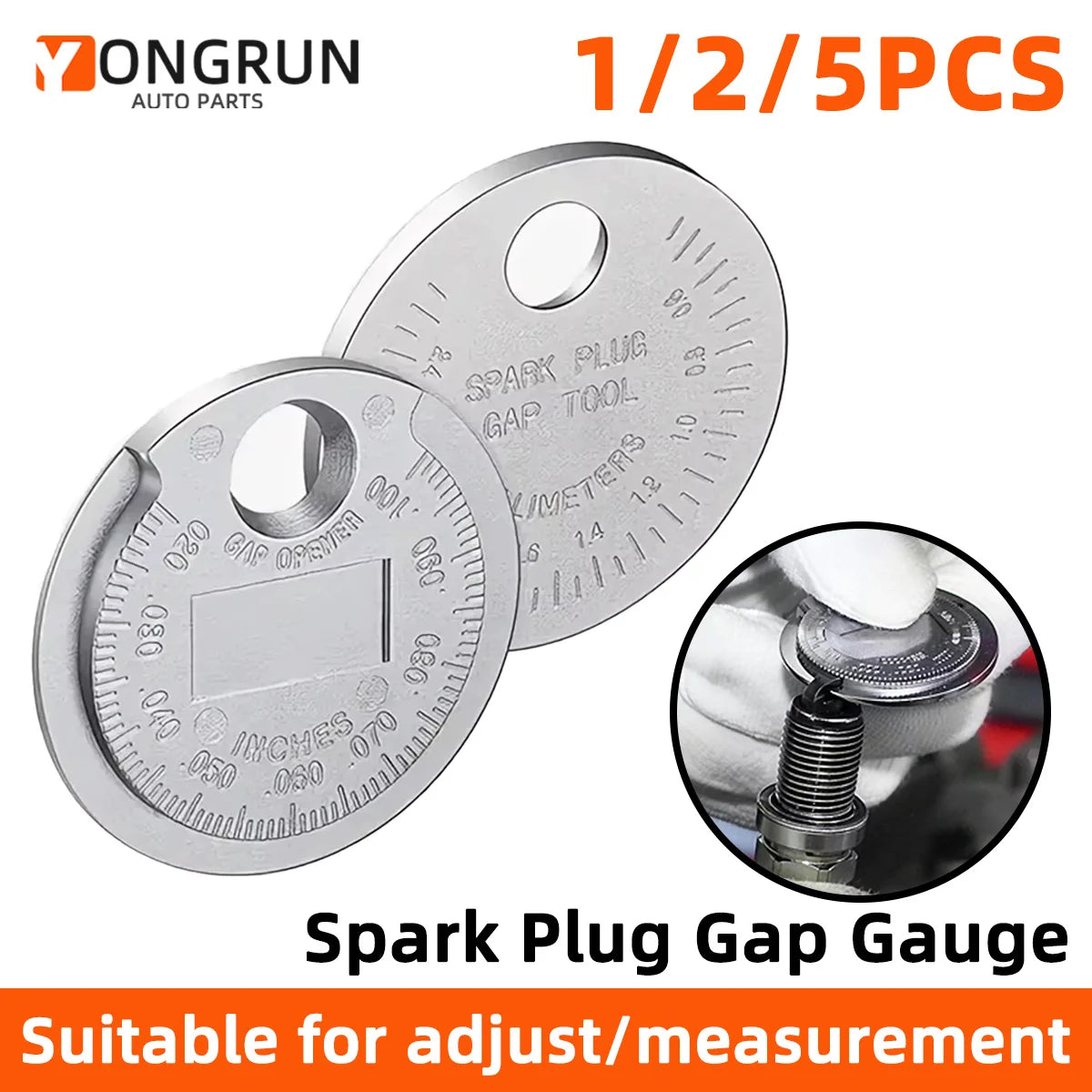 Precision Spark Plug Gap Measuring Tool