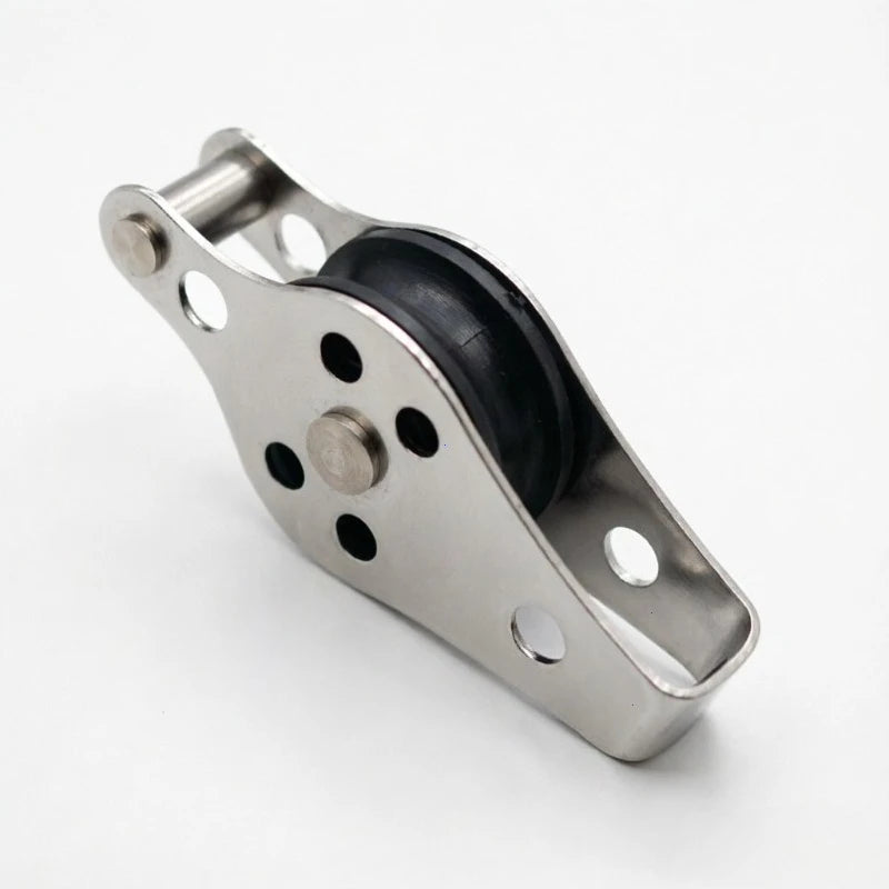 Stainless Steel Single Rope Pulley Block - 5