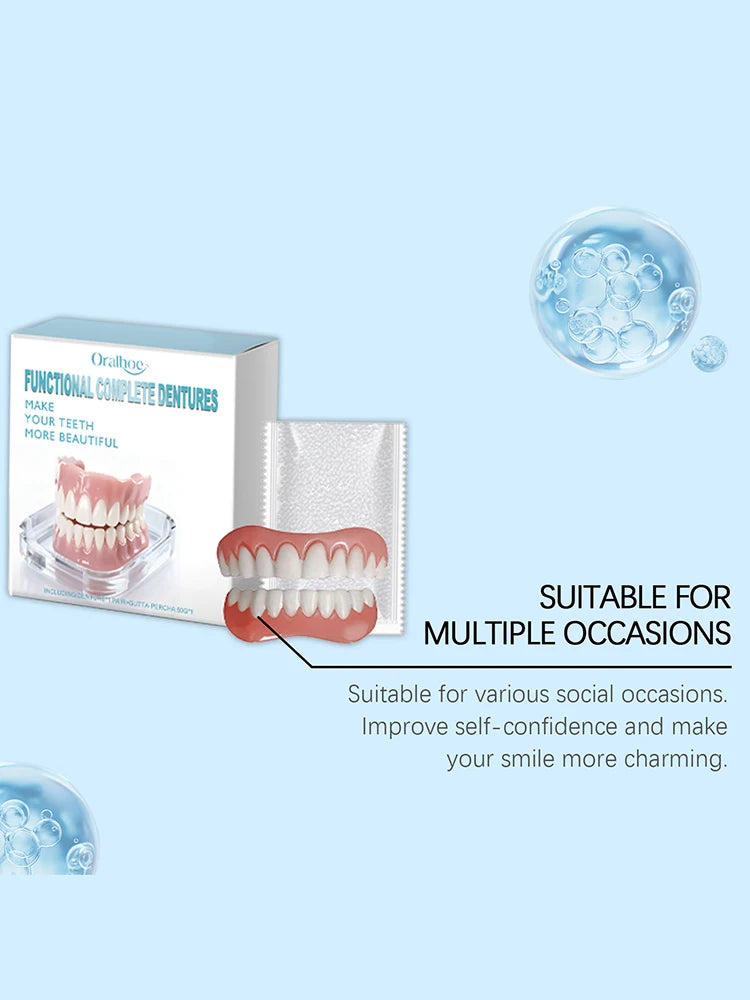 Instant Smile Temporary Dentures for Natural Teeth Alignment - 13