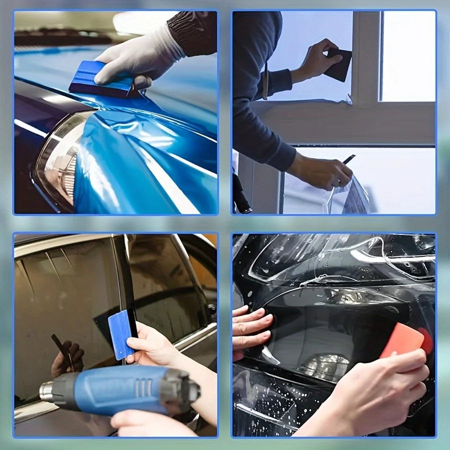 Suede Felt Squeegee Tool for Car Vinyl Wrap and Window Tint