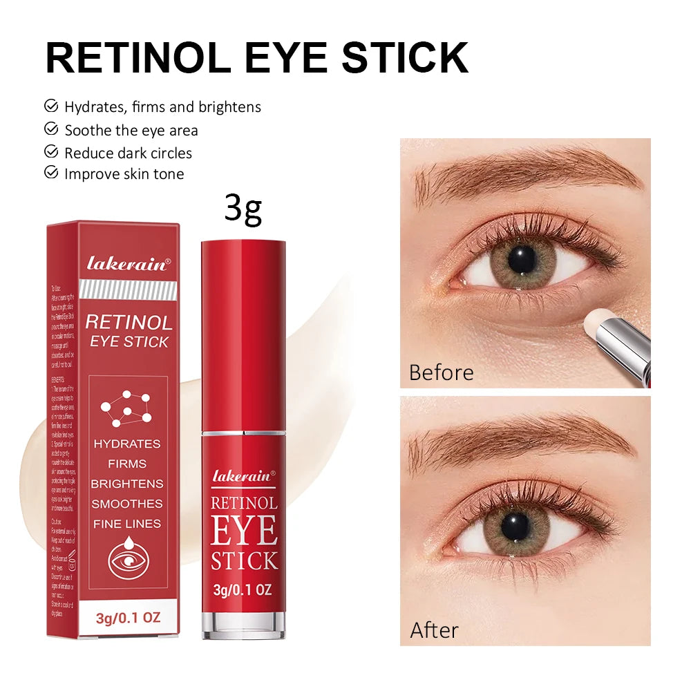 Retinol Anti-Aging Eye Stick for Dark Circles and Puffiness