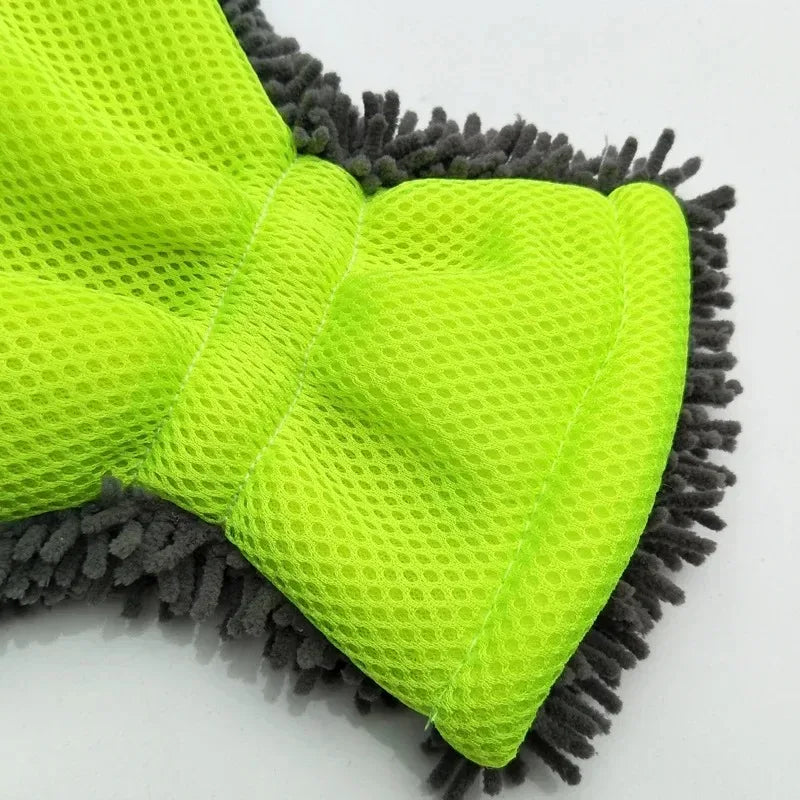 Microfiber Chenille Scratch-Free Car Wash Mitt
