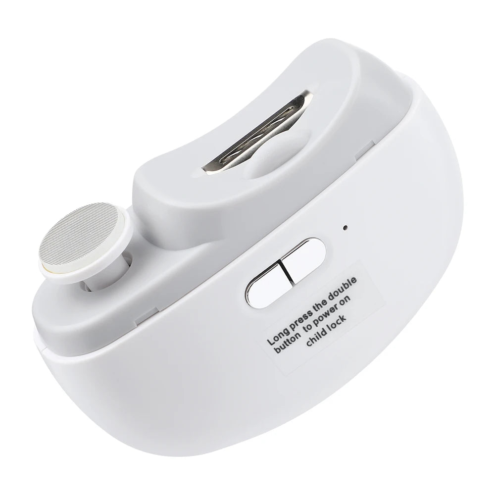 Automatic Electric Nail Clipper with LED Light - 15