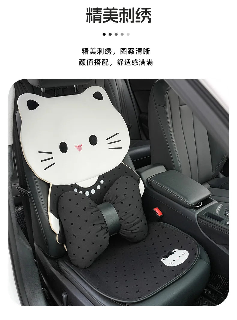 Cute Cat Style Universal Car Seat Cushion Cover
