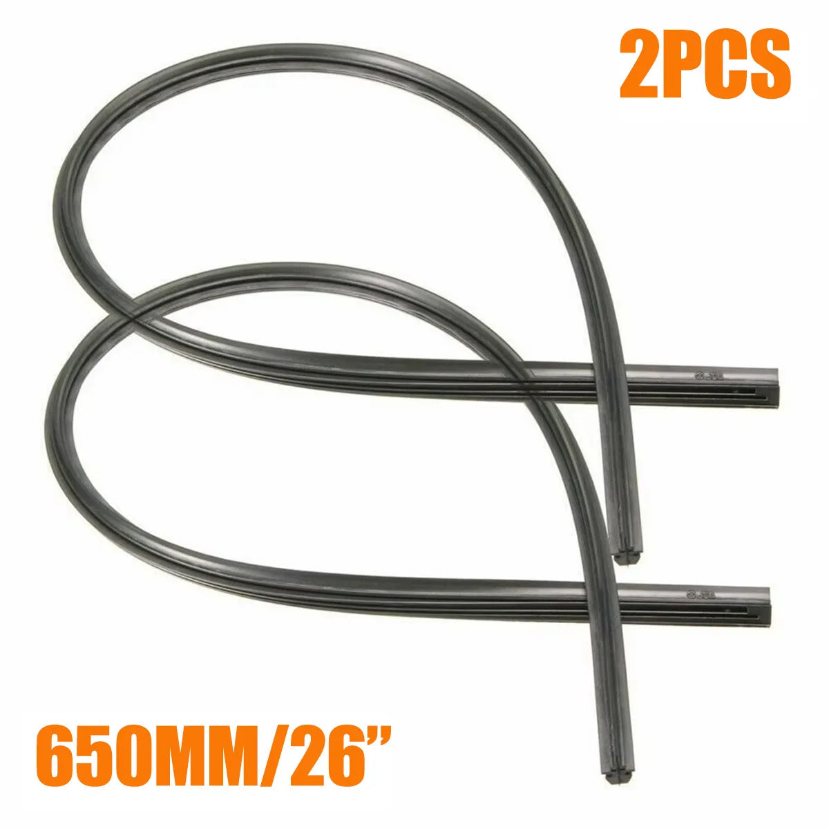 Universal Car Windshield Wiper Blade Rubber Refill Strips