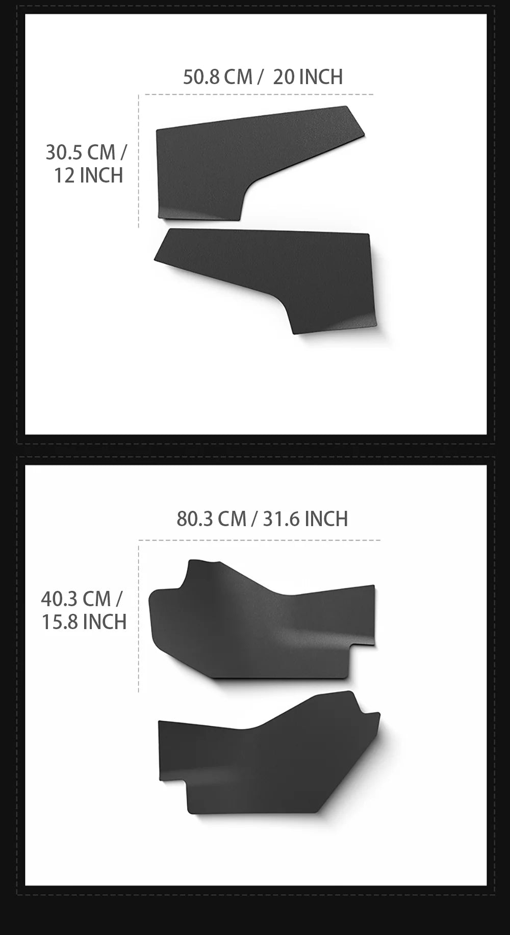 Anti-Kick TPE Interior Protection Set for Model Y 2025 - 22