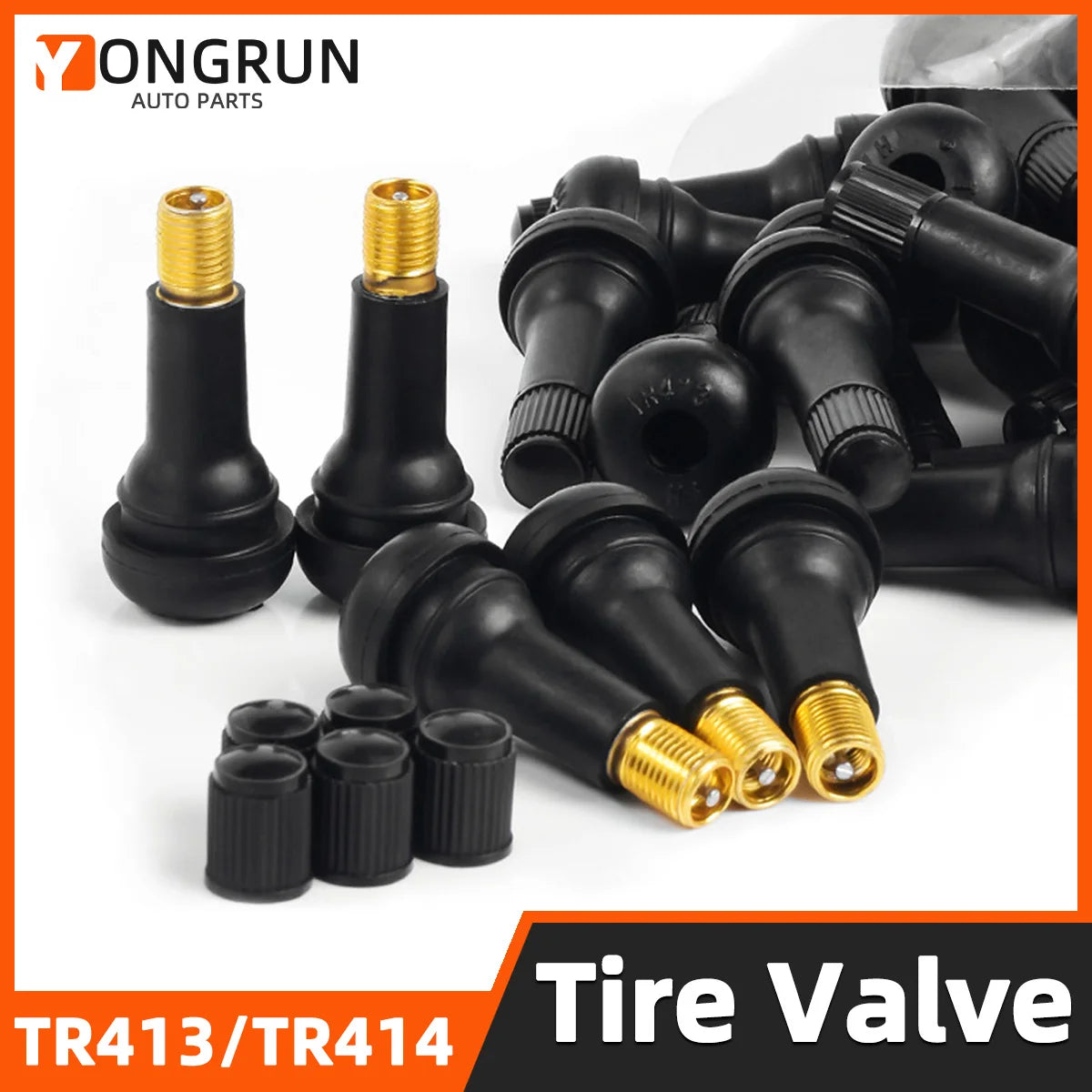 Snap-In Tubeless Car Tire Valve Stem