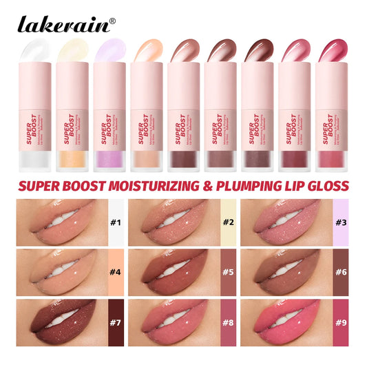 Moisturizing and Plumping Lip Gloss with Mirror Shine