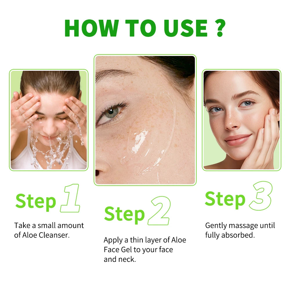 Soothing Aloe Vera Moisturizing Face Gel
