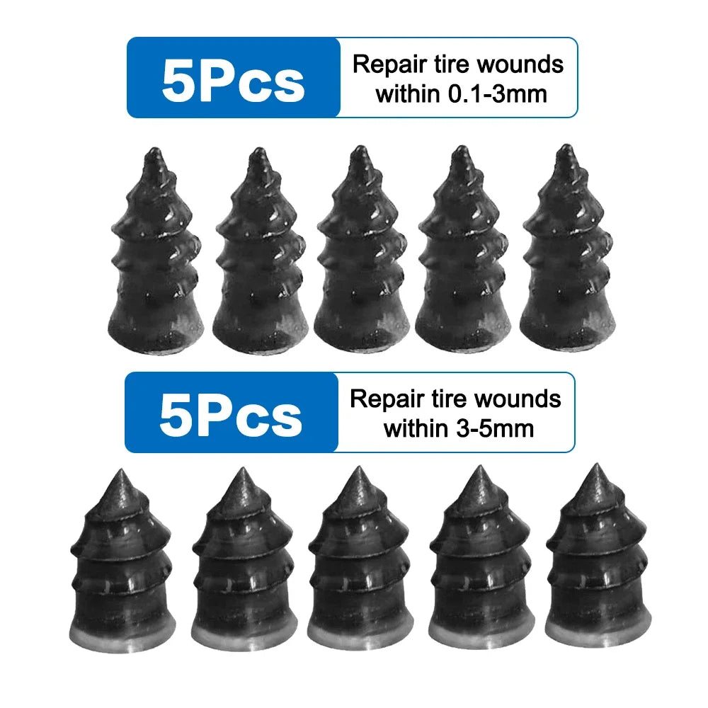 Universal Vacuum Tire Repair Nails for Emergency Puncture Fix - 14
