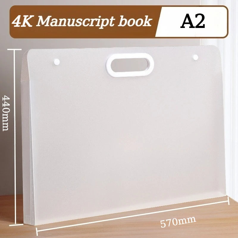 Portable Art Portfolio Storage Folder for Sketches and Artwork - 22