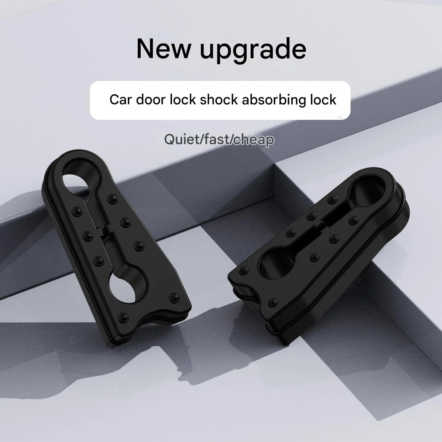 Car Door Lock Noise Reduction Silicone Shock Absorber Pads - 2