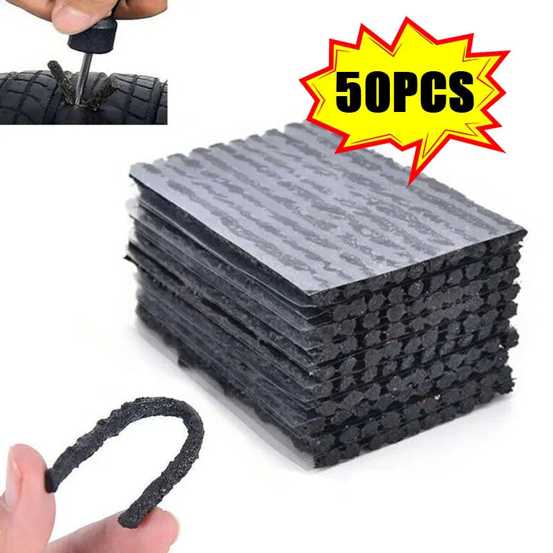 Tubeless Tire Puncture Repair Strips for Car and Motorcycle