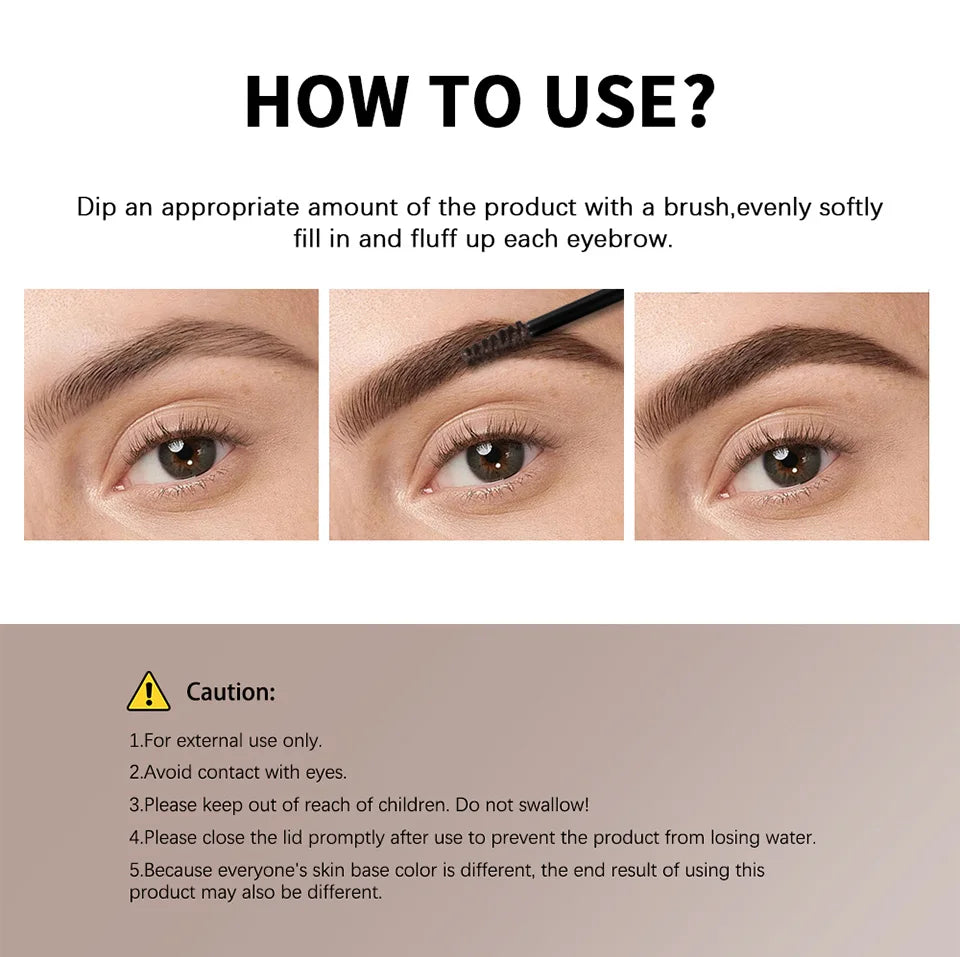Volumizing Tinted Eyebrow Mousse for Fluffy Brows - 13