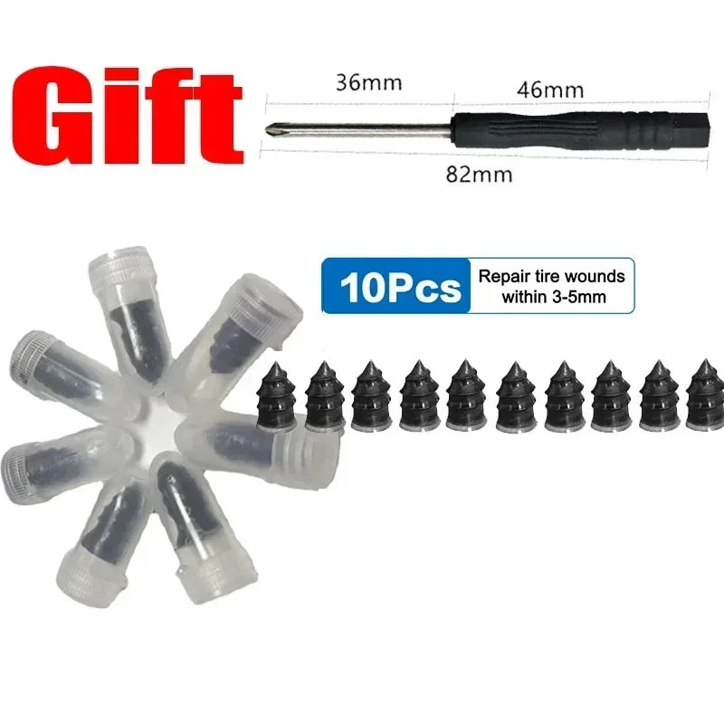 Emergency Rubber Tire Puncture Repair Nails