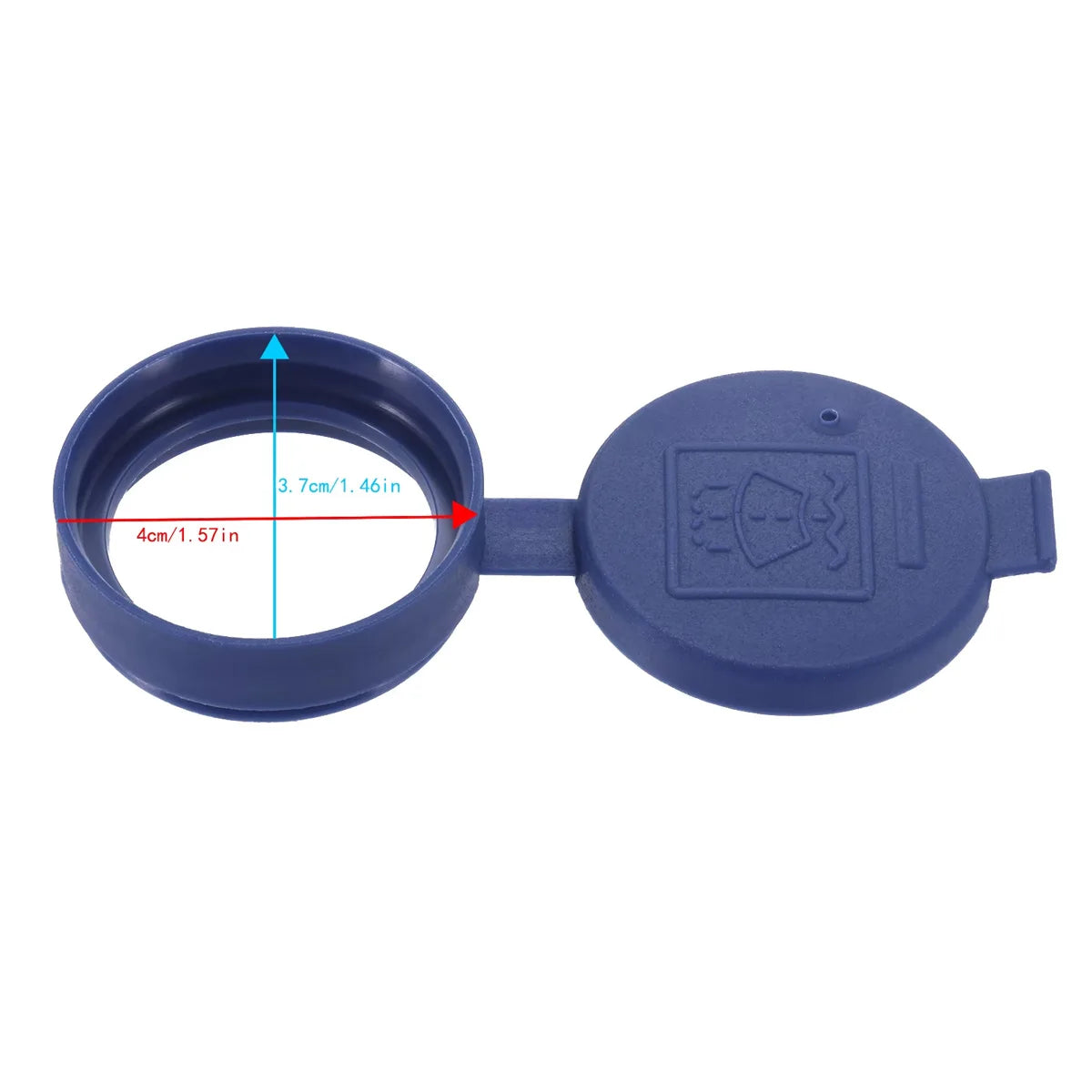 Windshield Washer Fluid Reservoir Tank Cap - 6
