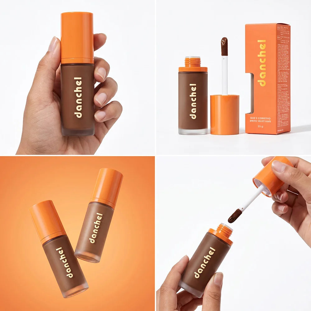 2-in-1 Velvet Matte Liquid Foundation and Concealer - 4