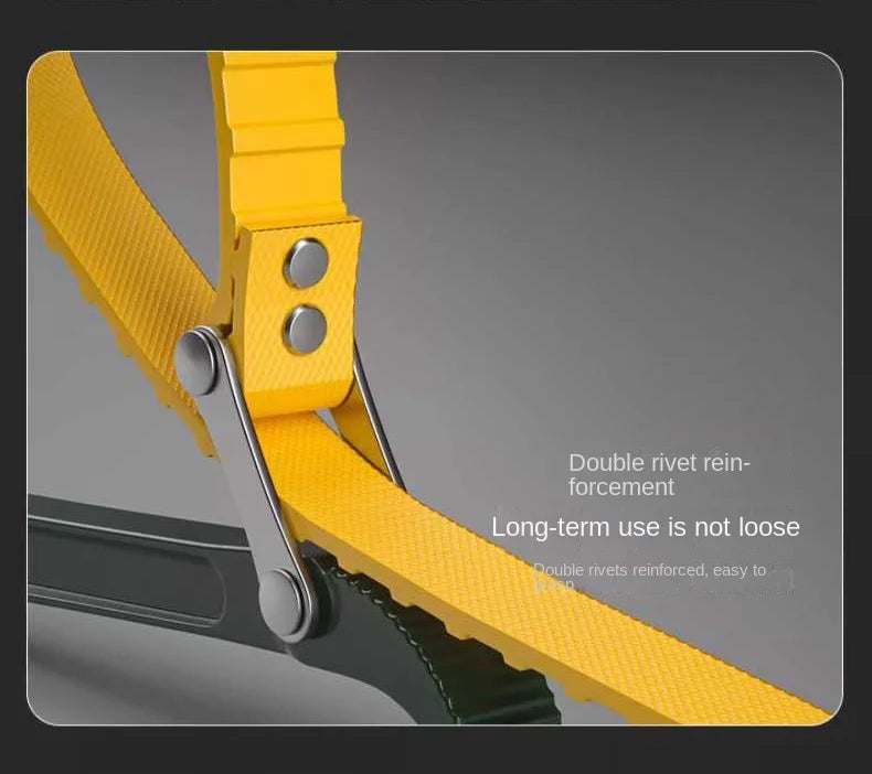 Adjustable Multi-Purpose Strap Wrench for Oil Filters and Pipes - 8