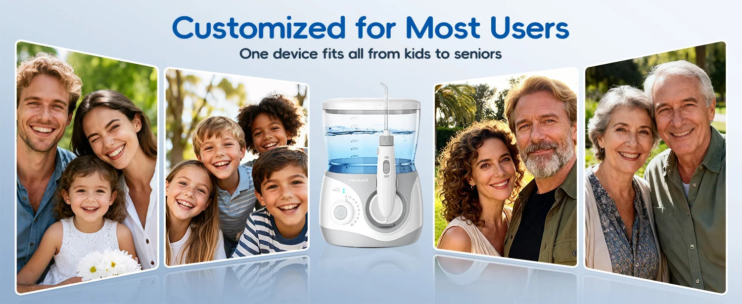 Electric Water Flosser with 8 Nozzles for Deep Oral Cleaning - 15