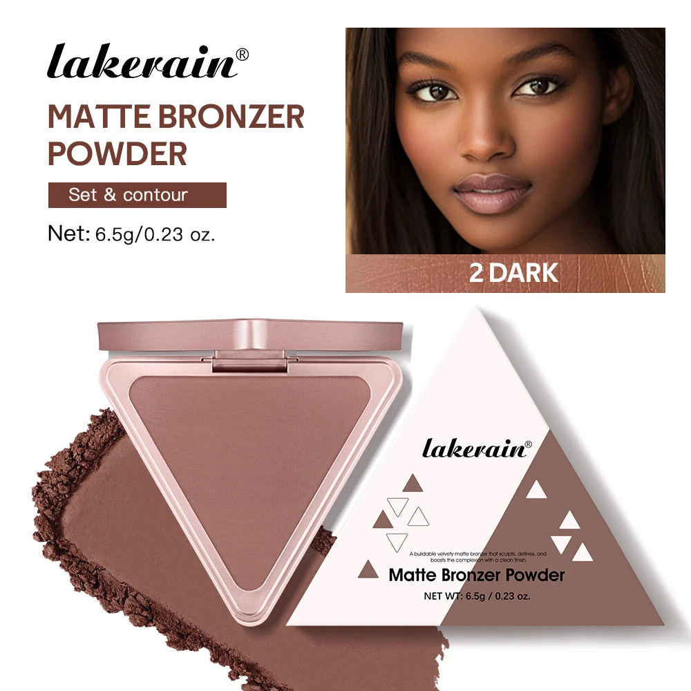 Matte Bronzer Powder for Face Contouring - 37