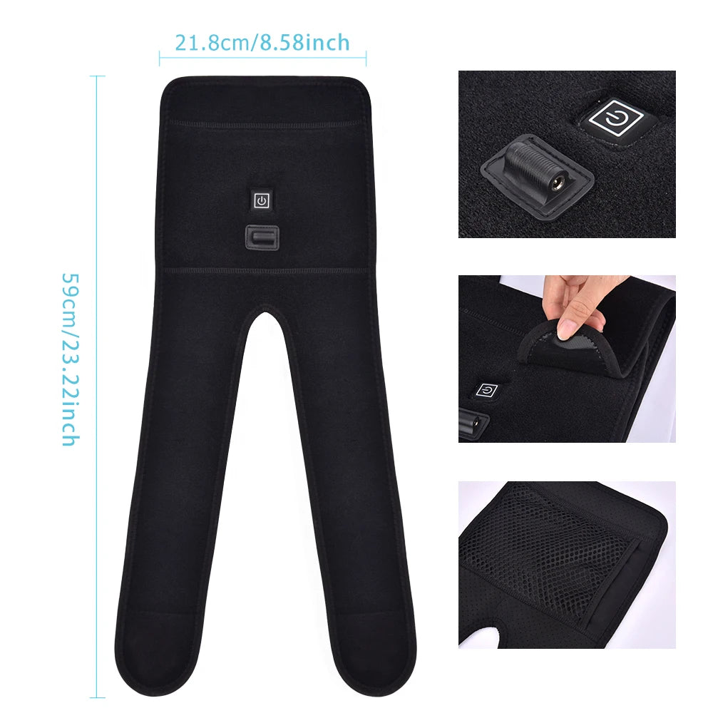 Electric Heated Knee Brace for Joint Pain Relief - 9
