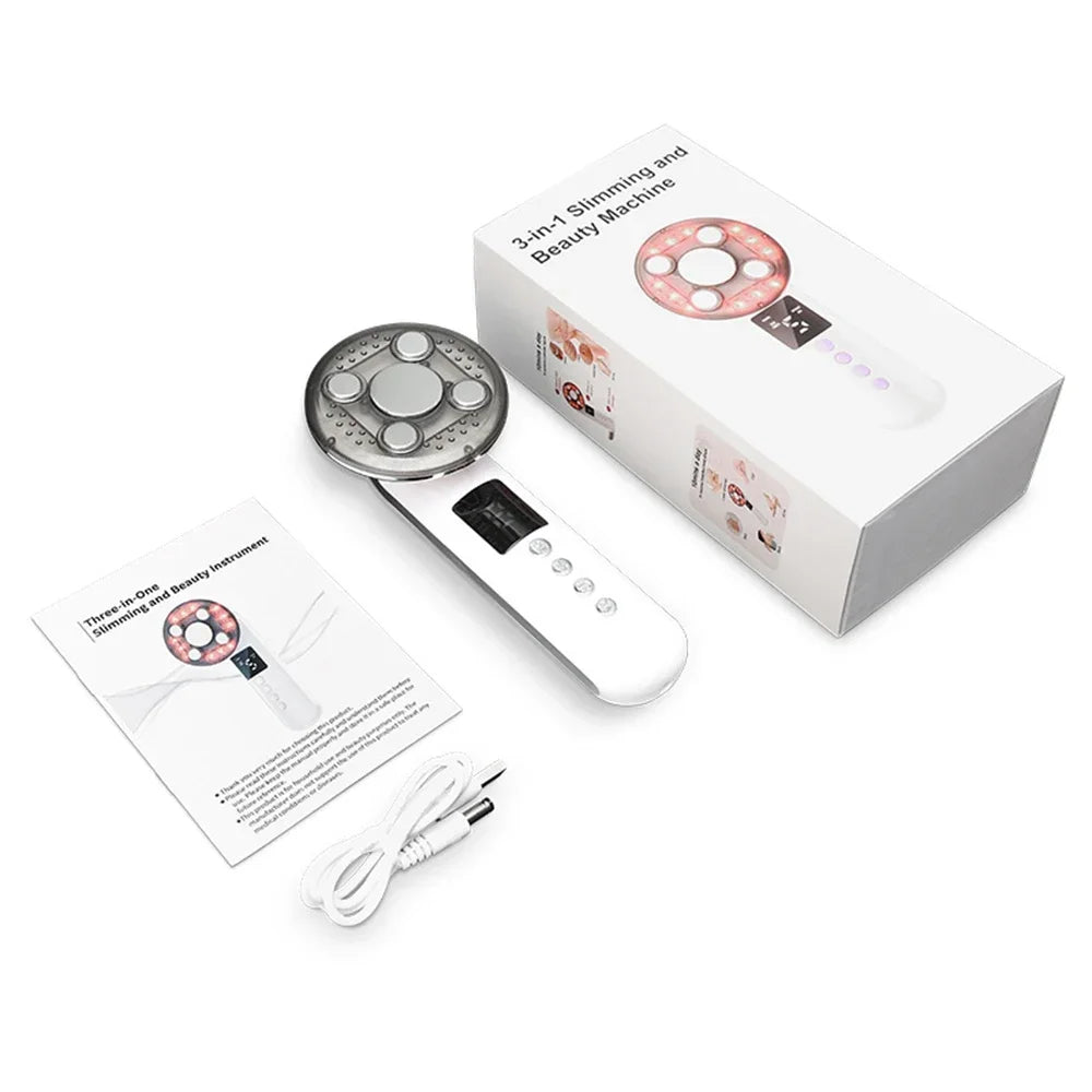 3-in-1 Ultrasonic Body Slimming and Skin Tightening Massager - 17