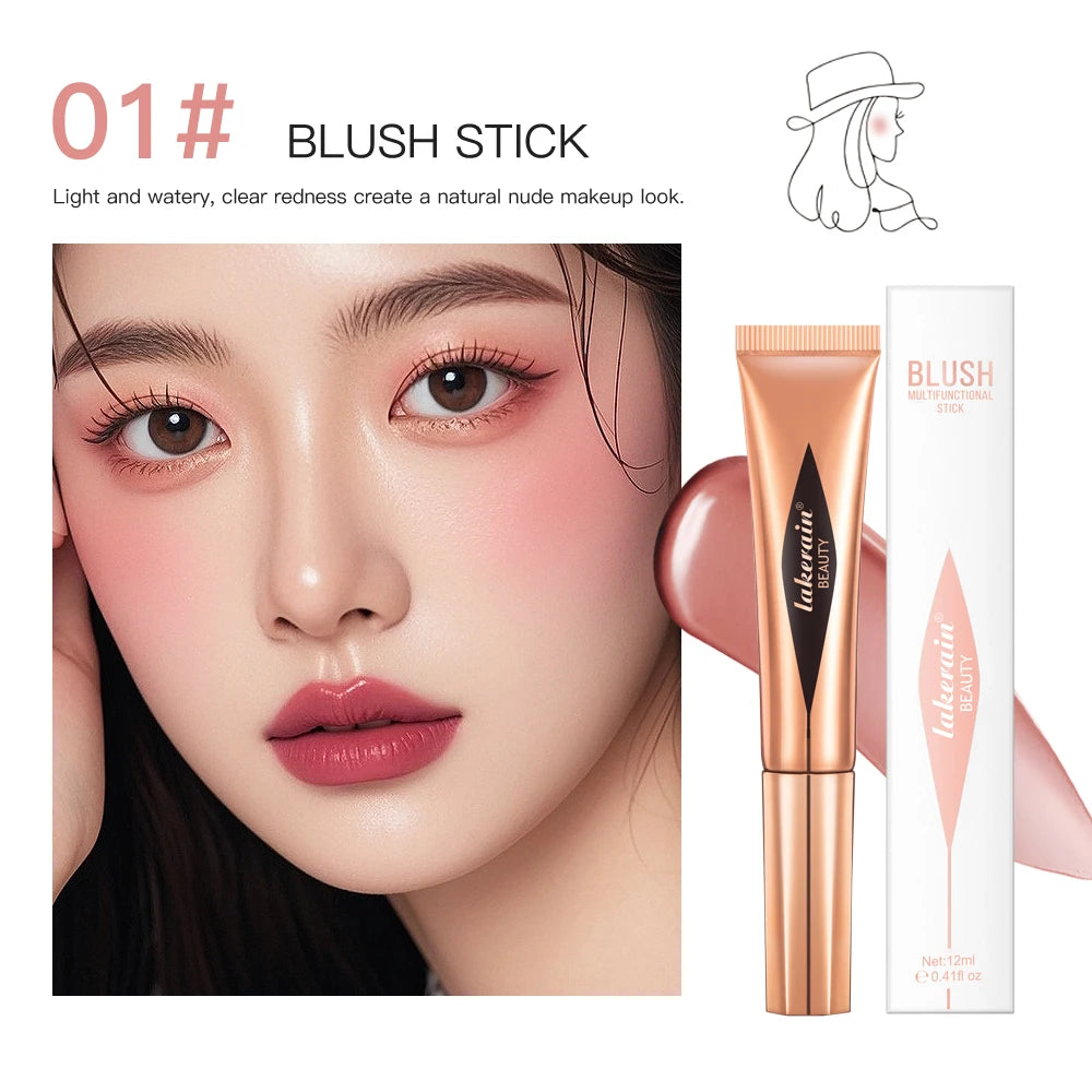 Liquid Face Contouring, Blush, and Highlighter Wand with Cushion Tip - 30