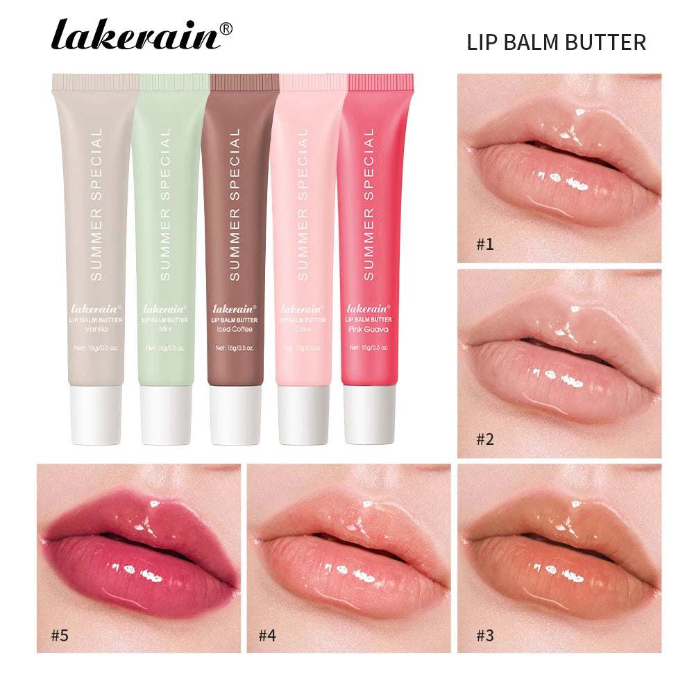 Moisturizing Lip Balm Butter for Glossy Hydrated Lips