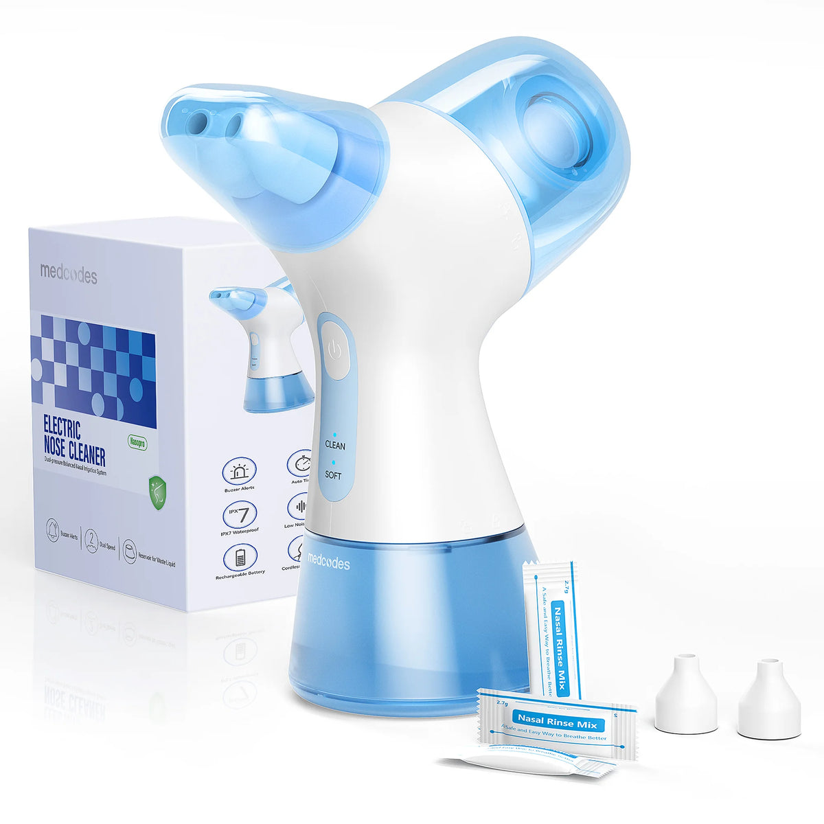 Electric Nasal Irrigation System for Sinus and Allergy Relief