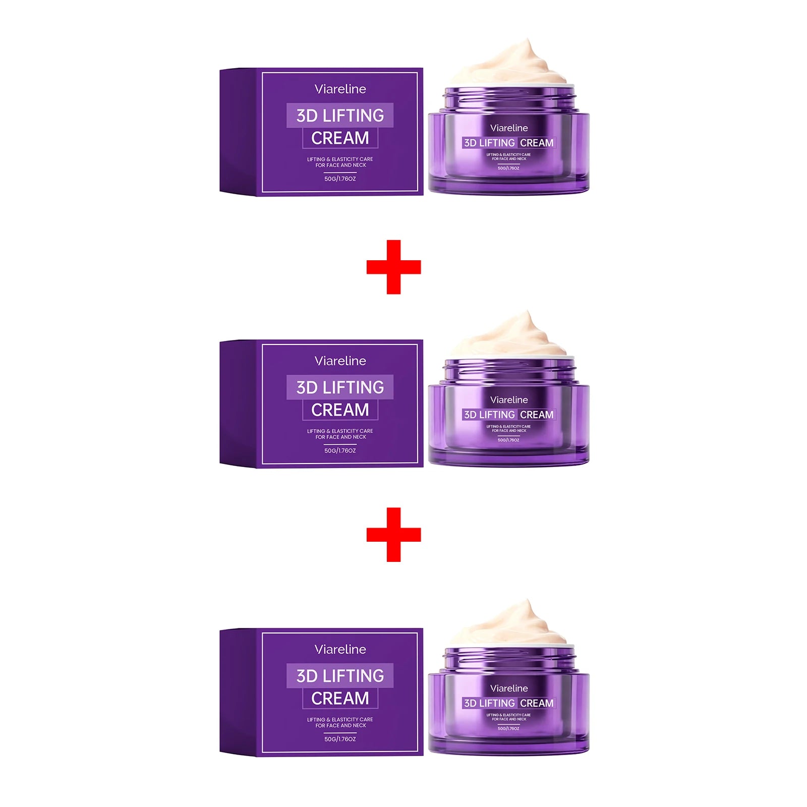 3D Face and Neck Firming Lifting Cream - 15