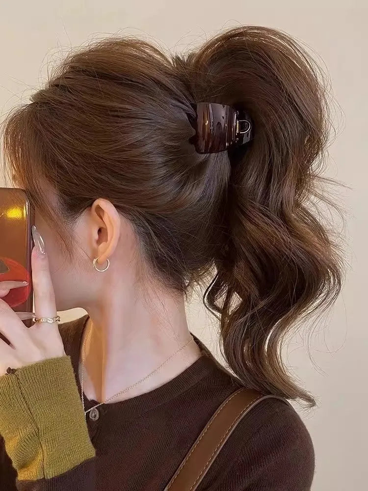 High Ponytail Volumizing Hair Claw Clip - 12