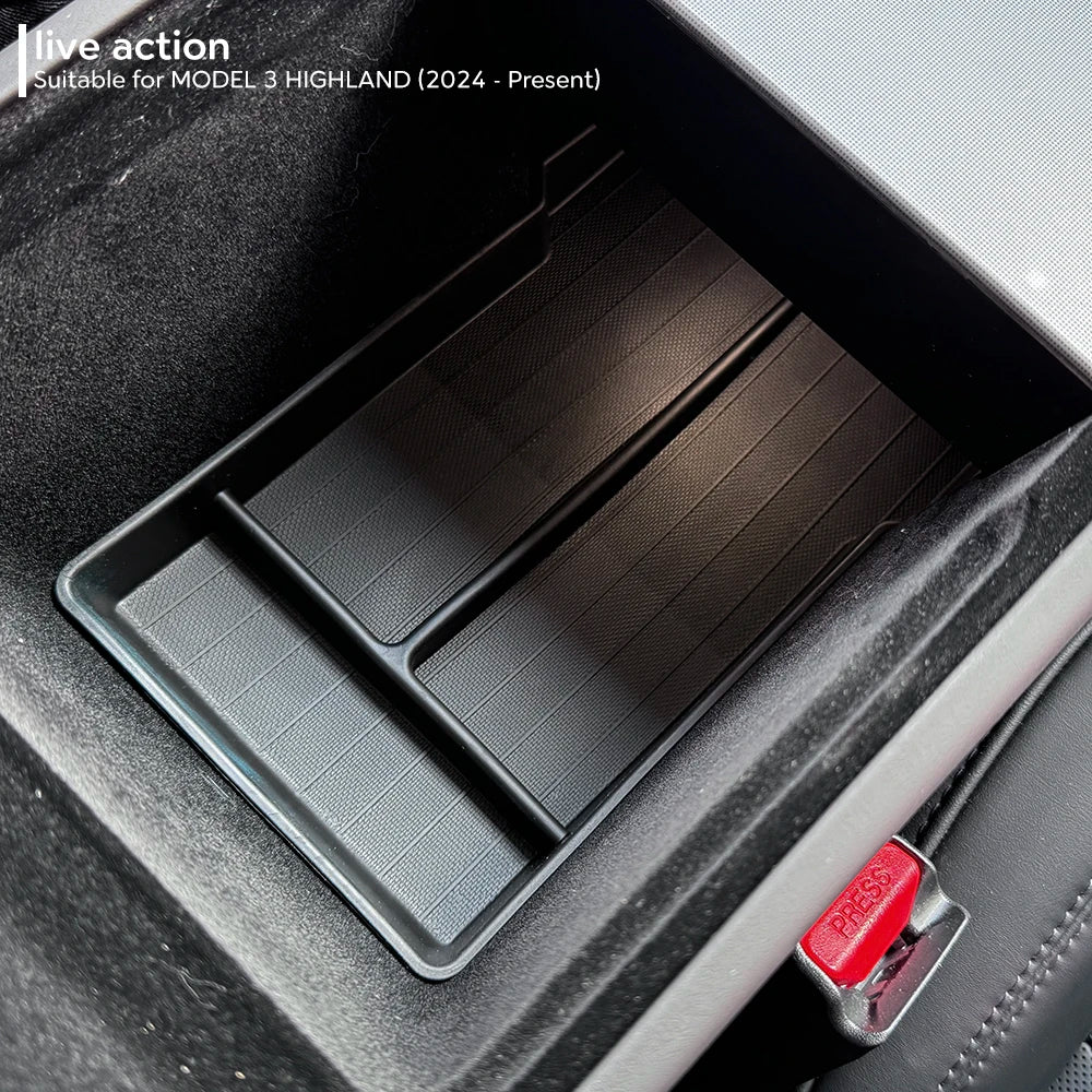 Center Console Storage Organizer for Tesla Model 3 Highland and Model Y - 5