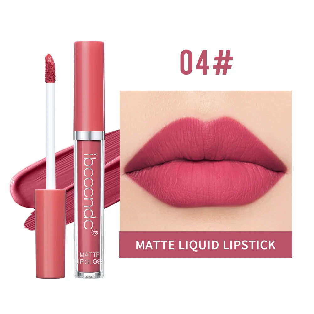 Waterproof Matte Liquid Lipstick Long-Lasting Lip Gloss - 25