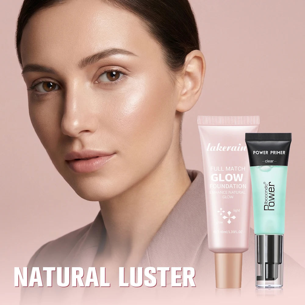 Hydrating Primer and Glow Foundation Makeup Set