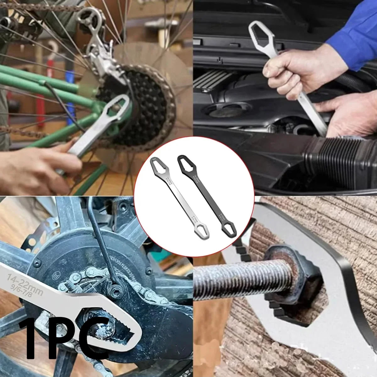 Universal Multi-Function Adjustable Repair Wrench