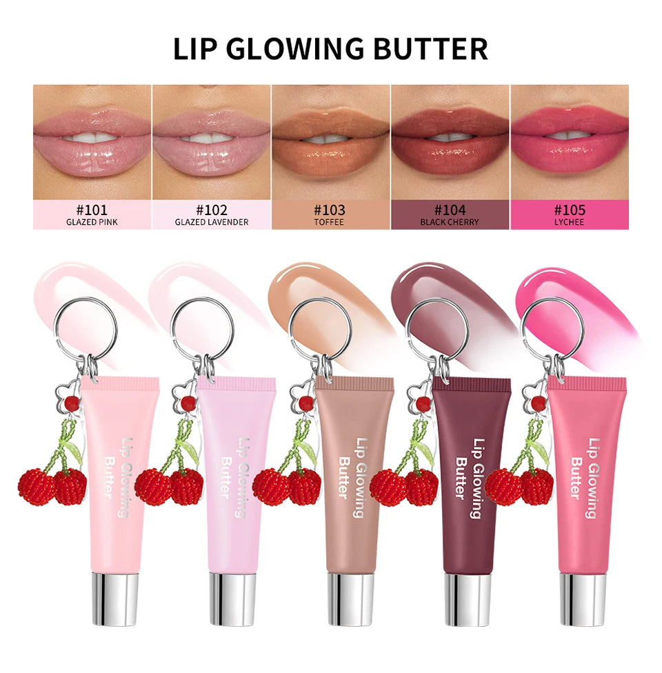 Moisturizing Lip Gloss with Keychain - 8