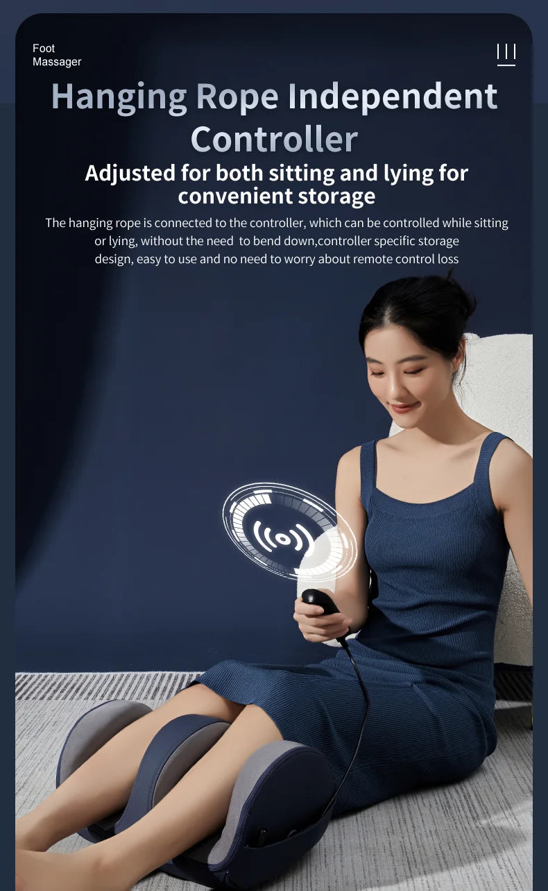 Multifunctional Shiatsu Foot and Calf Massager with Heat - 17