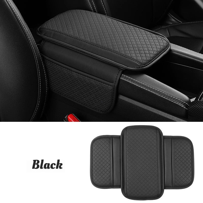 Car Center Console Armrest Cushion with Storage Pocket - 17