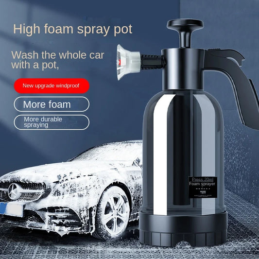 2L Hand Pump Foam Sprayer for Car Detailing and Cleaning