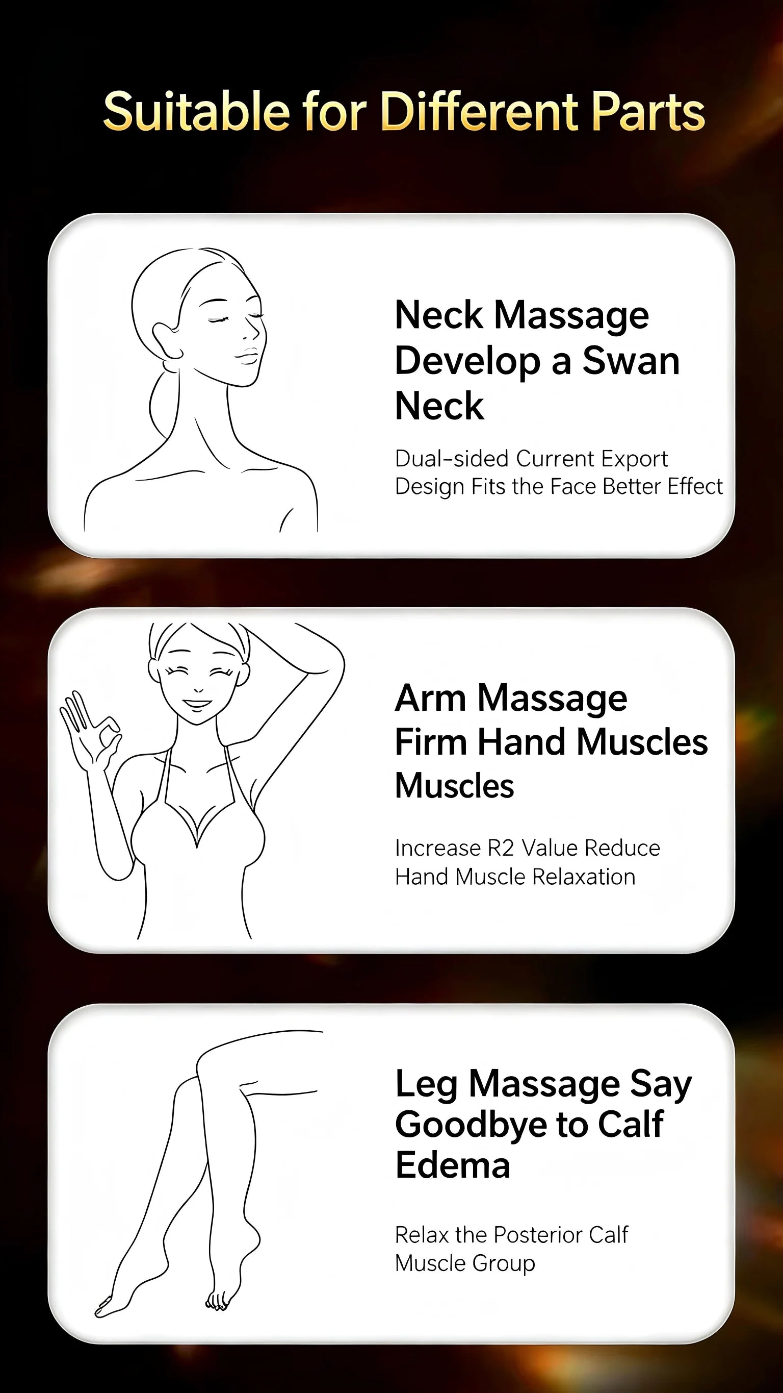 3-in-1 LED Facial Massager and Skin Contouring Wand - 14