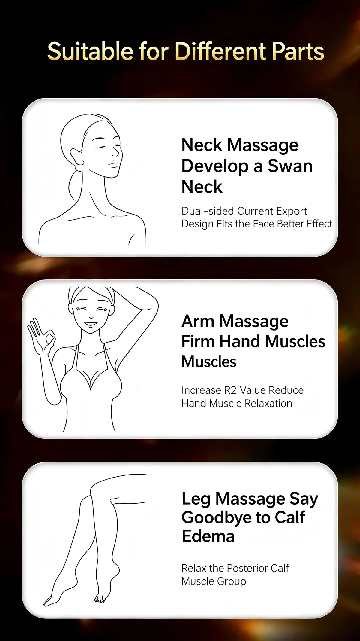 3-in-1 LED Facial Massager and Skin Contouring Wand