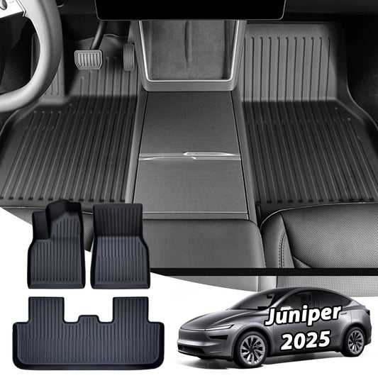 All-Weather TPE Floor Mats and Cargo Liner for 2025 Tesla Model Y
