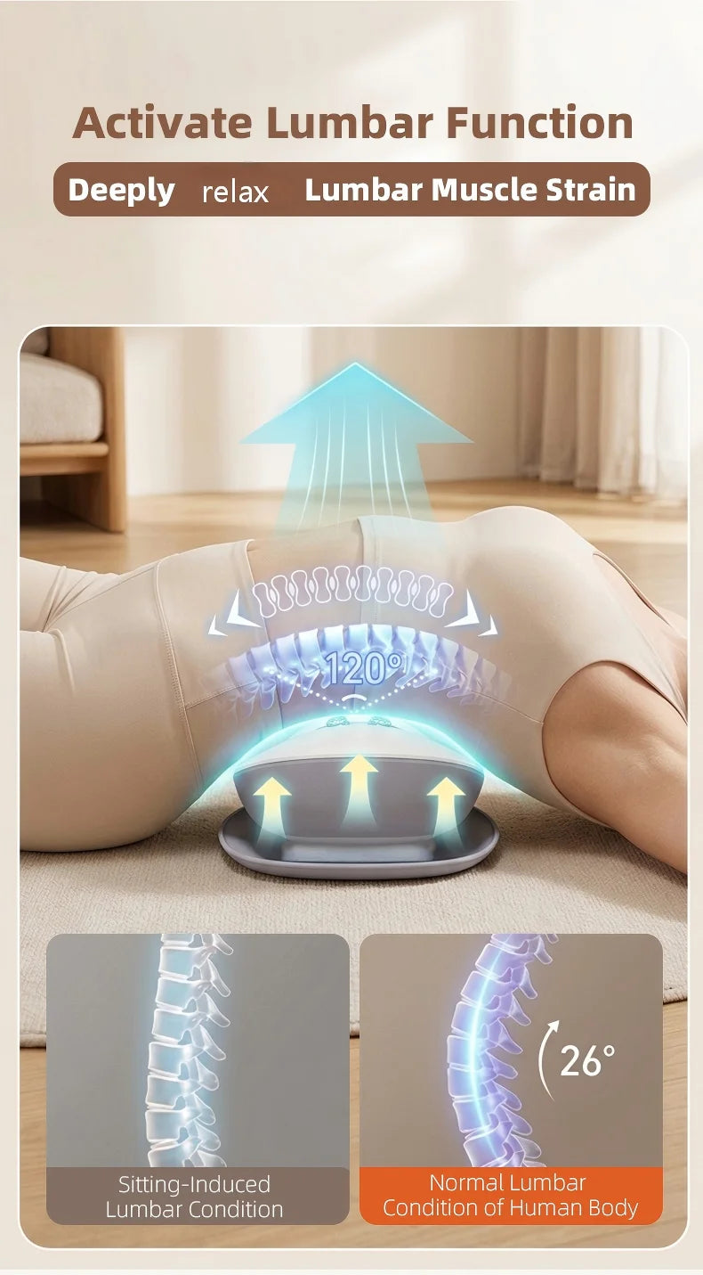 Electric Lumbar Traction and Back Massager
