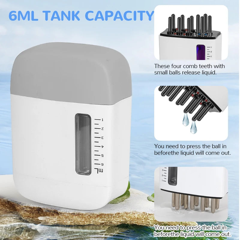 Electric Scalp Massager and Hair Growth Oil Applicator