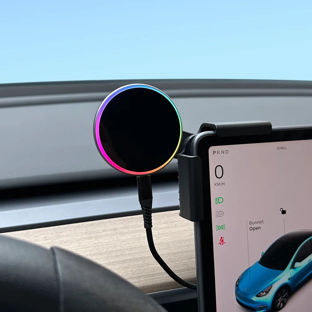 Magnetic Wireless Car Charger Mount for Tesla Screen - 22